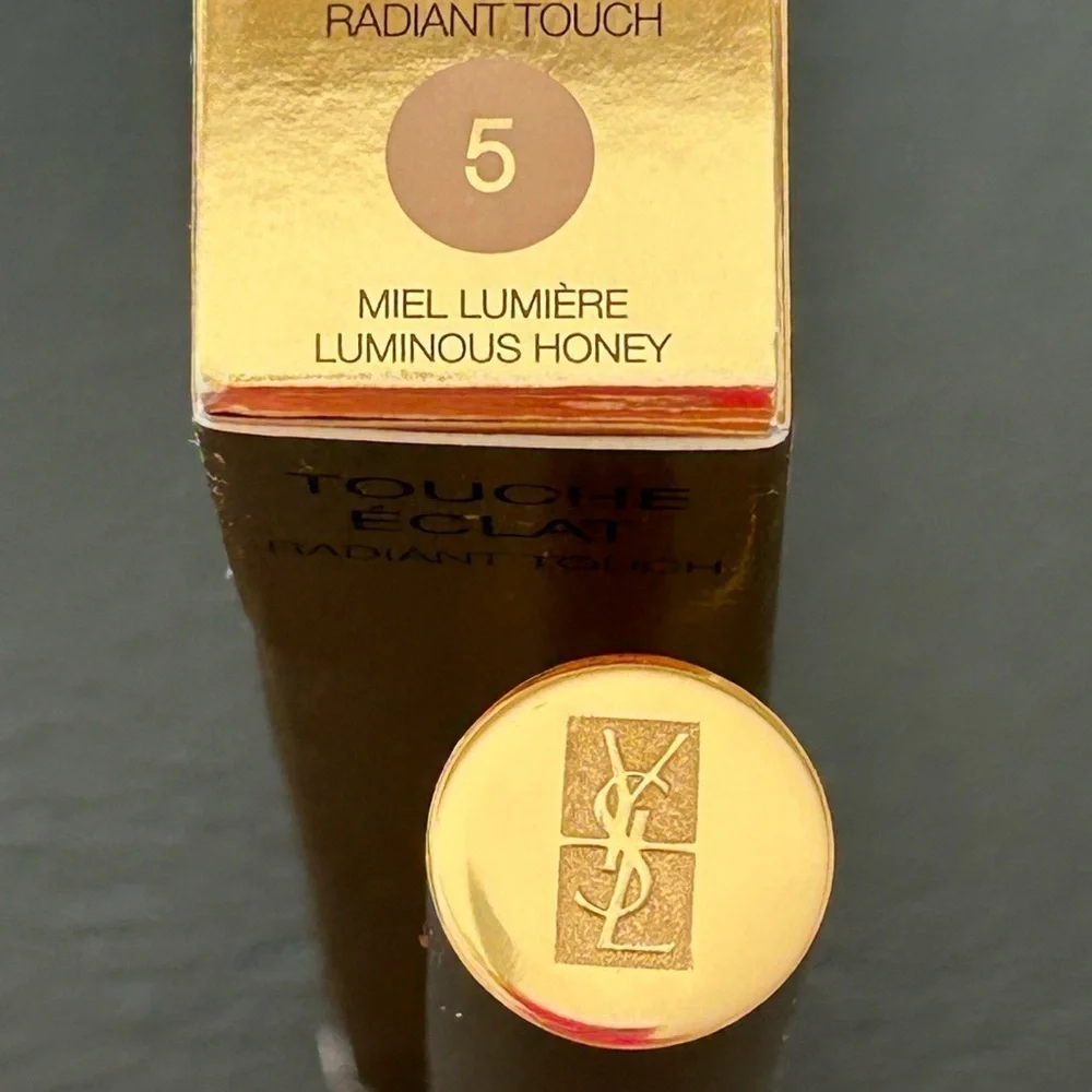 Yves Saint Laurent Touche Éclat High Cover Radiant Concealer #5 HONEY / BOXED